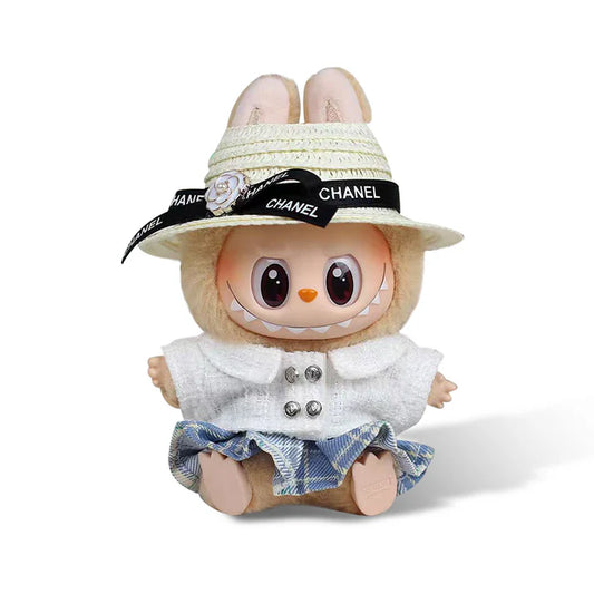 LabubuMania – CH White Outfit (Labubu not included)