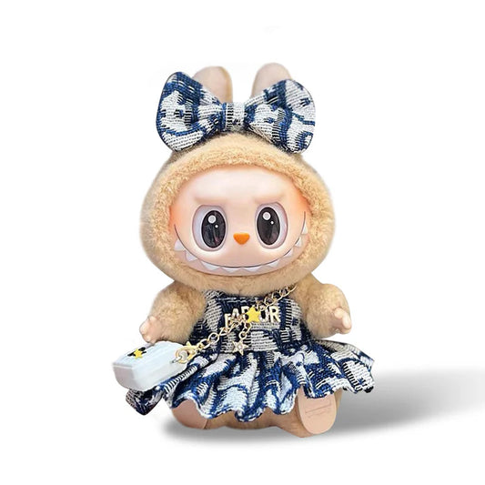 LabubuMania – DR Blue Outfit (Labubu not included)